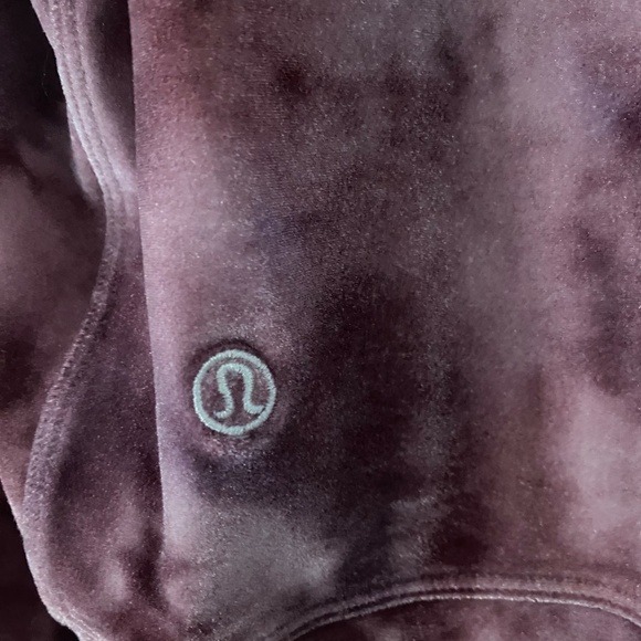 Lululemon Velour Warm Down Crew Interstellar Cassis Multi - Picture 6 of 6